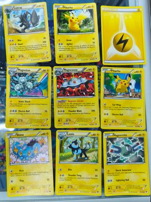 Luxray Pikachu Magneton Magnezone Pikachu Shinx Luxio Magnemite