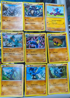 Rhyhorn Rhydon Growlithe Golurk Lucario Kabuto Riolu Pupitar