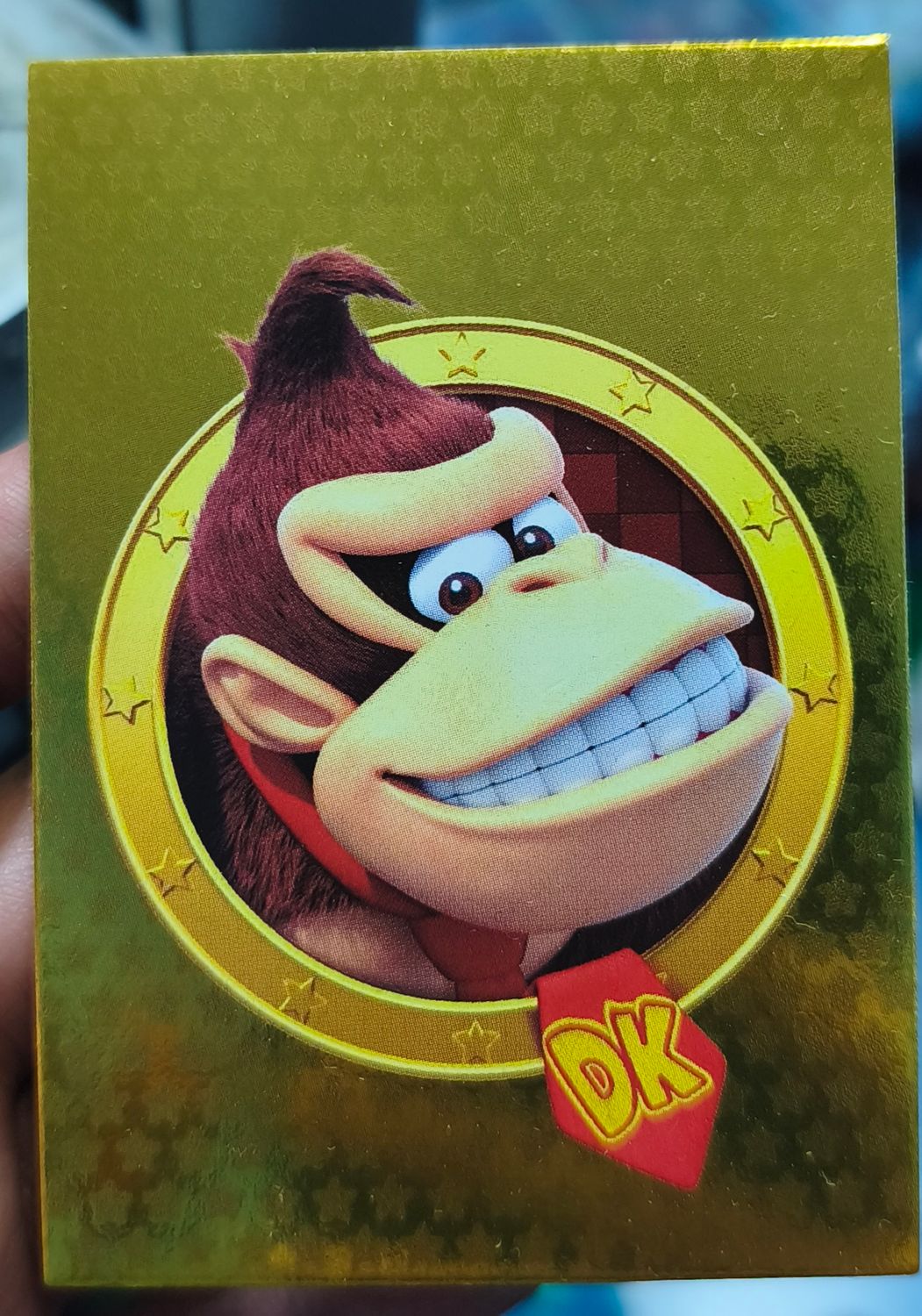 SJ Super Mario Trading Card Collection 158 Donkey Kong Panini