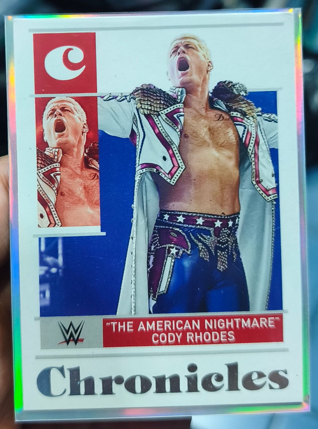 SJ Cody Rhodes Chronicles Trading Card WWE Luchador
