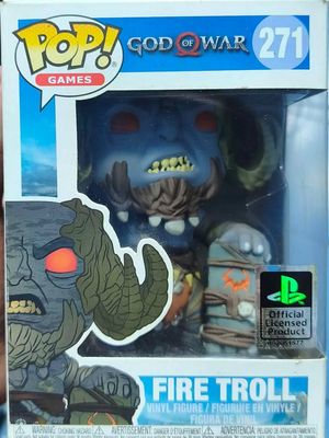 SJ1 Fire Troll Figura Funko Pop 271 God of War Figura