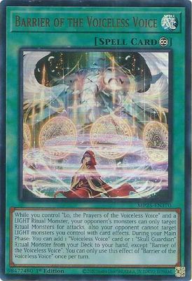 Barrier of the Voiceless Voice - 2025 Mega-Pack (MP25) 2025 Mega-Pack Ultra Rare