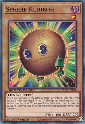 Sphere Kuriboh - Speed Duel GX: Duel Academy Box