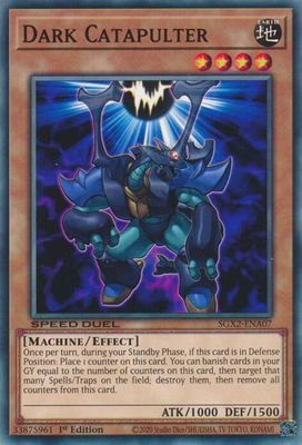 Dark Catapulter - Speed Duel GX: Midterm Paradox (SGX2)