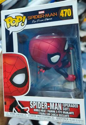SH1 Spider Man Upgraded Suit Figura Funko Pop 470 Far From Home