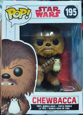 SJ1 Chewbacca Figura Funko Pop 195 Star Wars Figura