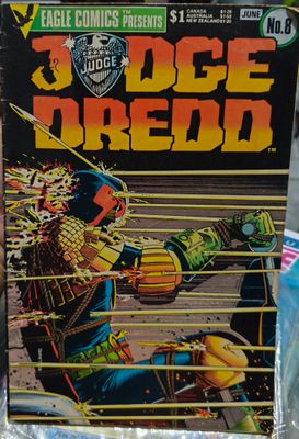 BA33 Judge Dredd Comic Issue 8 Ingles