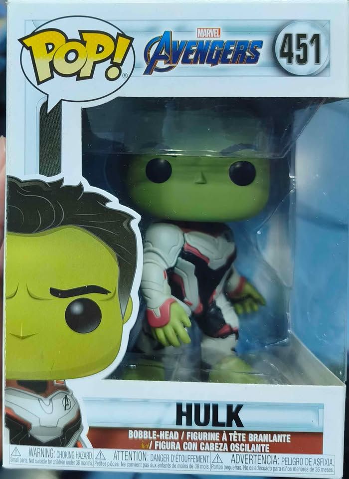SH1 Hulk Figura Funko Pop 451 Avengers