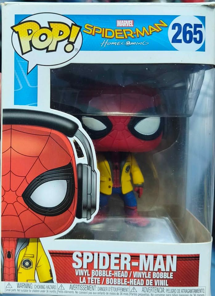 SH1 Spider Man Figura Funko Pop 265 Home Coming