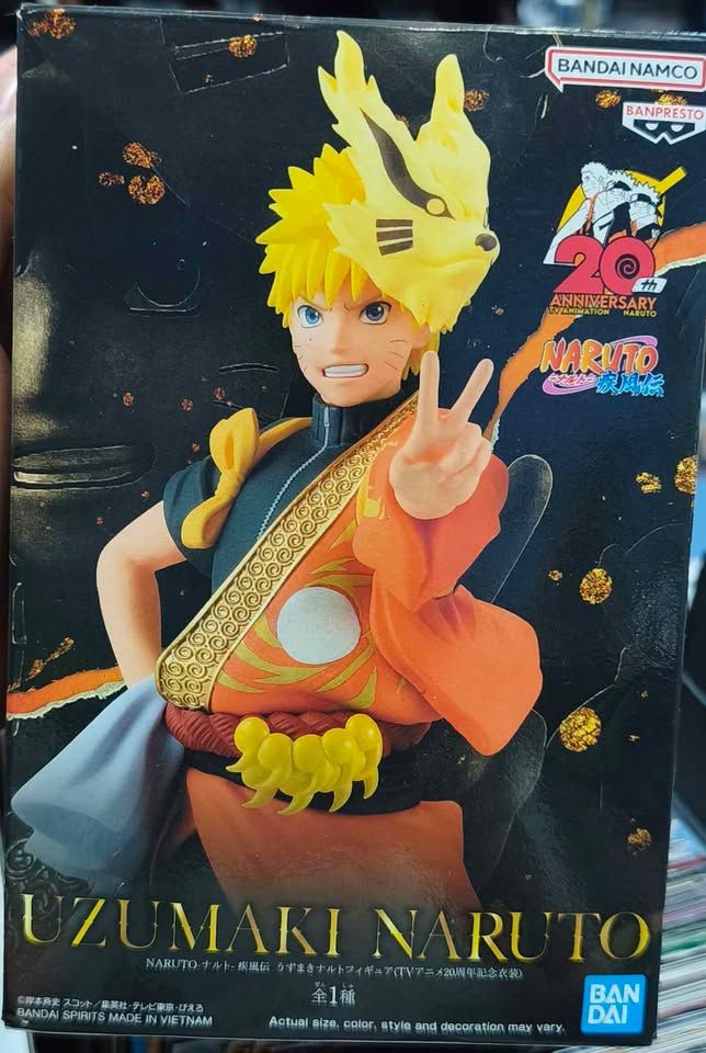 SH1 Naruto Figura 20 Aniversario Banpresto