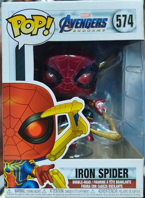 SH1 Iron Spider Figura Funko Pop 574 Avengers