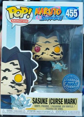 SH1 Sasuke Curse Mark Figura Funko Pop 455 Naruto Shippuden