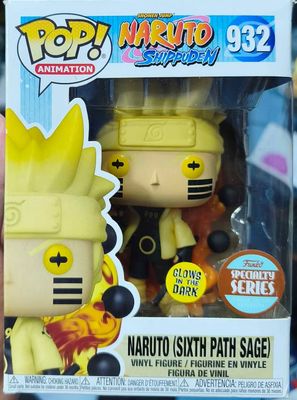 SJ1 Naruto Sixth Path Sage Figura Funko Pop 932 Naruto Shippuden