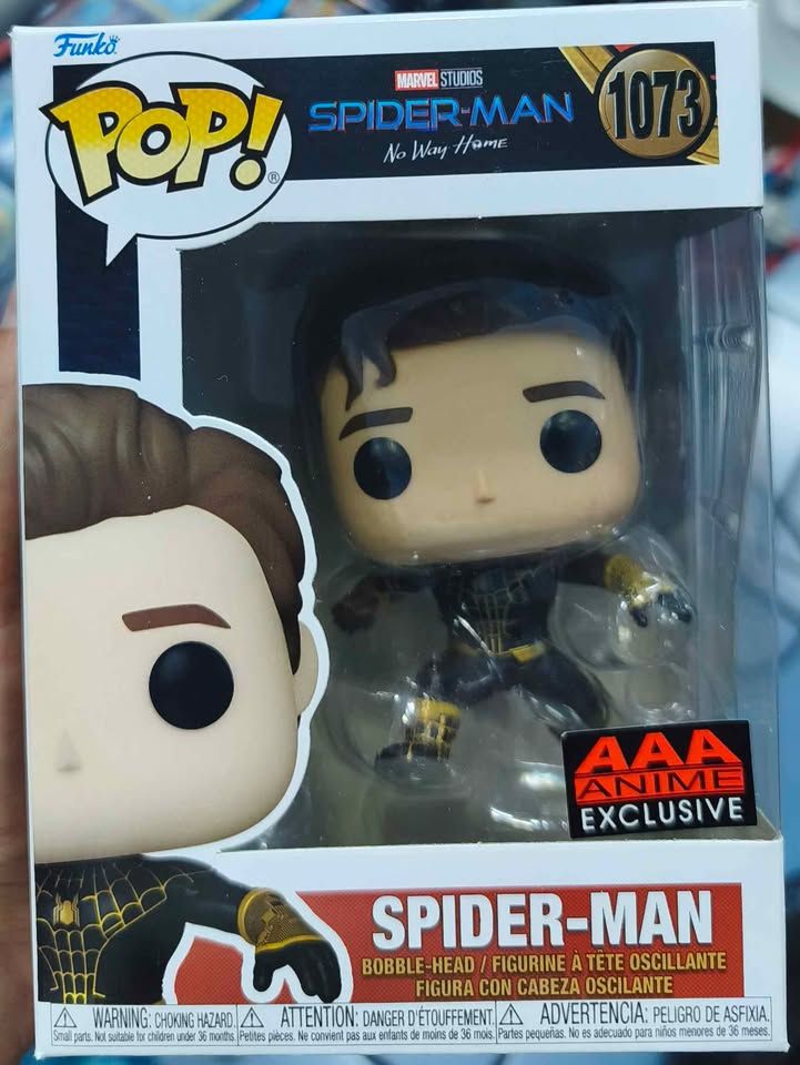 SJ2 Spider Man Figura Funko Pop 1073 Exclusivo