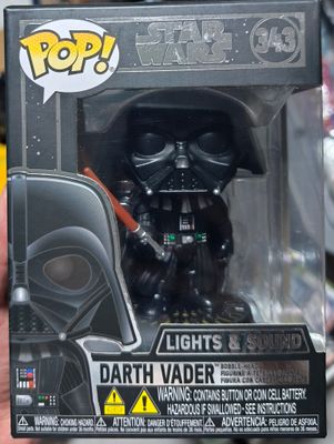 SH1 Darth Vader Figura Funko Pop 343 Lights and Sound