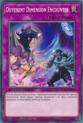 Different Dimension Encounter - Speed Duel GX: Duelists of Shadows (SGX3)