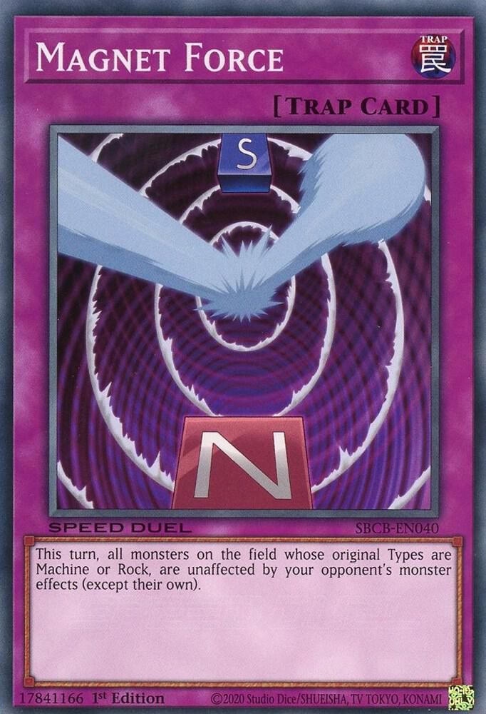 Magnet Force - Speed Duel: Battle City Box (SBCB)