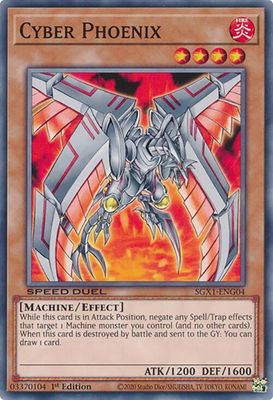 Cyber Phoenix - Speed Duel GX: Duel Academy Box