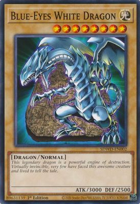 Blue-Eyes White Dragon (SDWD-EN002) - Structure Deck: Blue-Eyes White Destiny (SDWD)