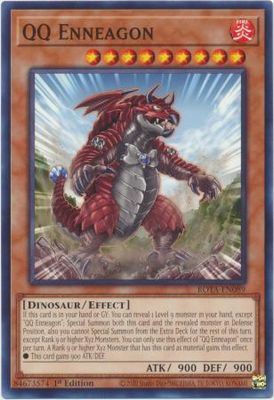 QQ Enneagon - ROTA-EN089 - Common 1st Edition Rage of the Abyss 1st Edition Singles