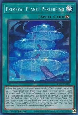 Primeval Planet Perlereino - RA02-EN069 - Super Rare 1st Edition Rarity Collection II Singles