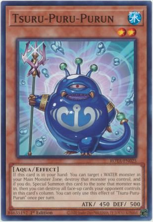 Tsuru-Puru-Purun - ROTA-EN025 - Common 1st Edition Rage of the Abyss 1st Edition Singles