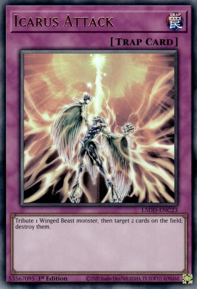 Icarus Attack - Legendary 5D's Decks (L5DD) Ultra Rare