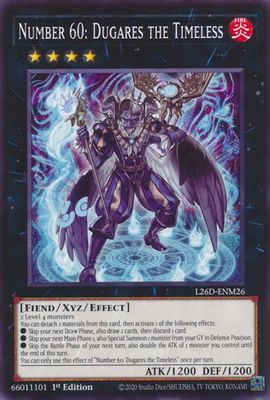 Number 60: Dugares the Timeless - Legendary Modern Decks 2026 (L26D)