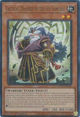Tactical Trainer of the Six Samurai - 2025 Mega-Pack (MP25) Ultra Rare
