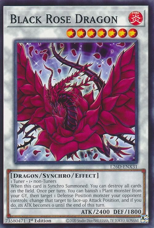 Black Rose Dragon - Legendary Modern Decks 2026 (L26D)