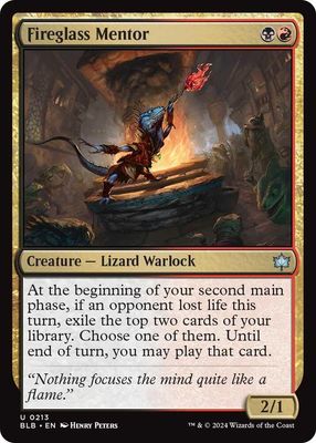 Fireglass Mentor - Bloomburrow (BLB) Bloomburrow