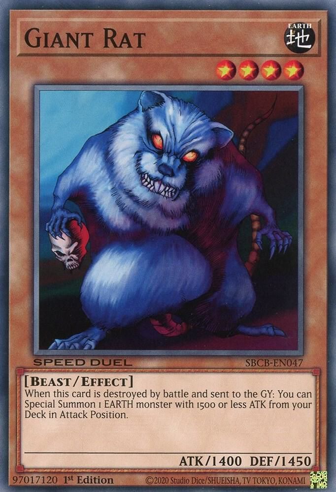 Giant Rat - Speed Duel: Battle City Box (SBCB)