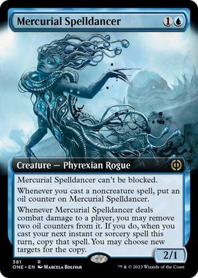 Mercurial Spelldancer (Extended Art) - Phyrexia: All Will Be One (ONE) Phyrexia: All Will Be One