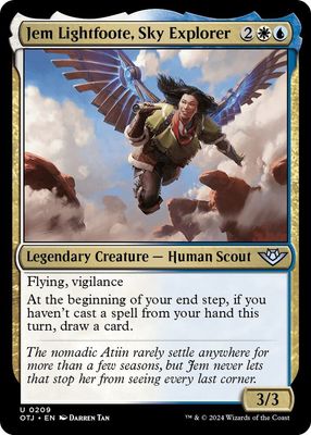 Jem Lightfoote, Sky Explorer - Outlaws of Thunder Junction (OTJ) Outlaws of Thunder Junction