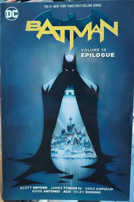 SH1 Batman Comic Libro Volumen 10 Epilogue DC Ingles