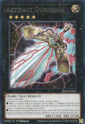 Artifact Durendal - JUSH-EN057 - Rare 1st Edition Justice Hunters 1st Edition Singles