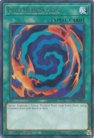 Polymerization - JUSH-EN014 - Rare 1st Edition Justice Hunters 1st Edition Singles