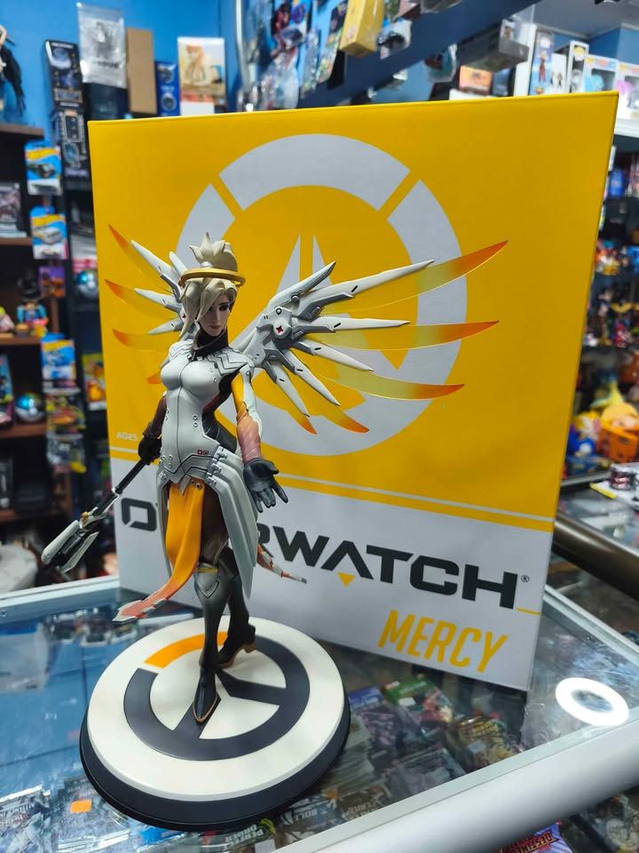 SJ1 Mercy Estatua Overwatch Blizzard Gear 1/6