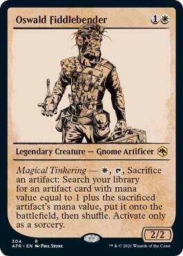 Oswald Fiddlebender (Showcase) - Adventures in the Forgotten Realms (AFR) Adventures in the Forgotten Realms