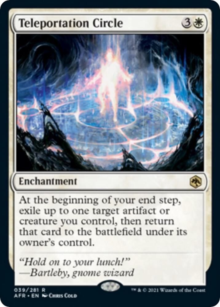 SJF Teleportation Circle - Adventures in the Forgotten Realms (AFR) Adventures in the Forgotten Realms