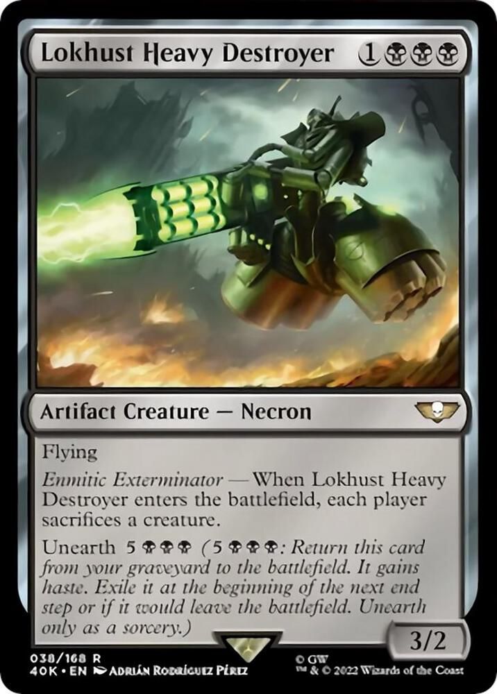 Lokhust Heavy Destroyer - Universes Beyond: Warhammer 40,000 (40K)