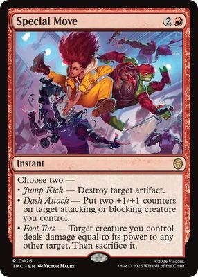 Special Move - Commander: Teenage Mutant Ninja Turtles (TMC) Commander: Teenage Mutant Ninja Turtles