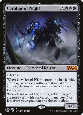 SJF Cavalier of Night - Core Set 2020 (M20)