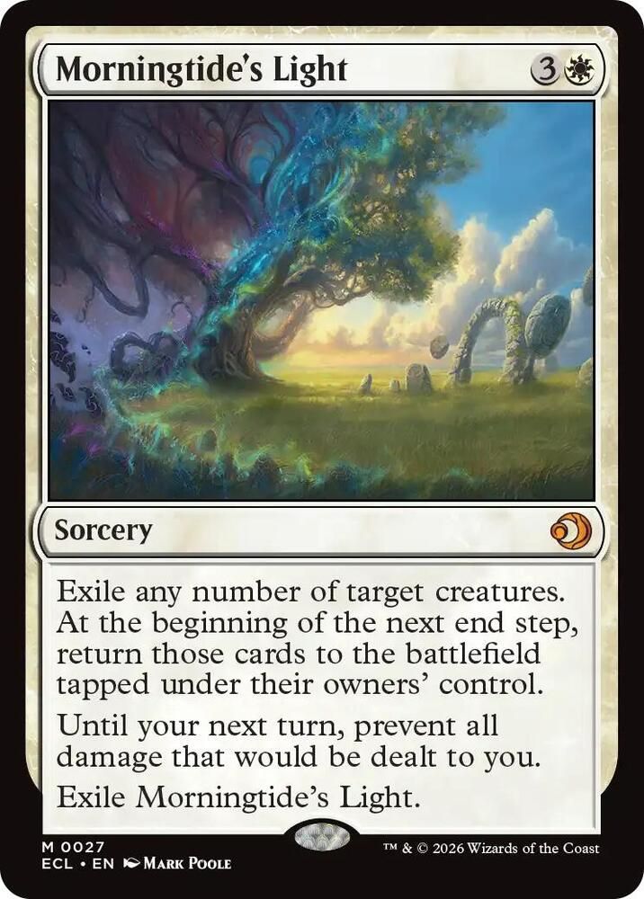 SJF Morningtide's Light - Lorwyn Eclipsed (ECL)
