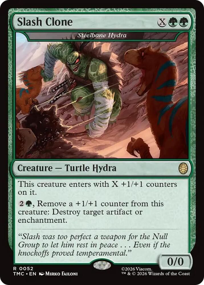 Slash Clone - Steelbane Hydra - Commander: Teenage Mutant Ninja Turtles (TMC) Commander: Teenage Mutant Ninja Turtles