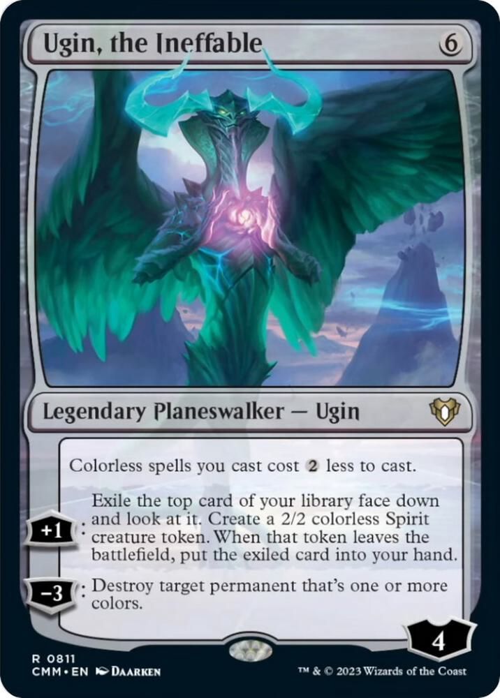 SJF Ugin, the Ineffable - Commander Masters (CMM) *Espanol*