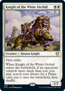 SJF Knight of the White Orchid - Commander: Innistrad: Midnight Hunt (MIC)