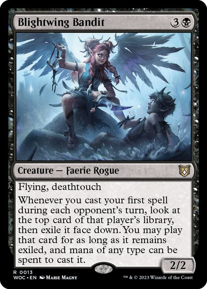 SJF Blightwing Bandit - Commander: Wilds of Eldraine (WOC)