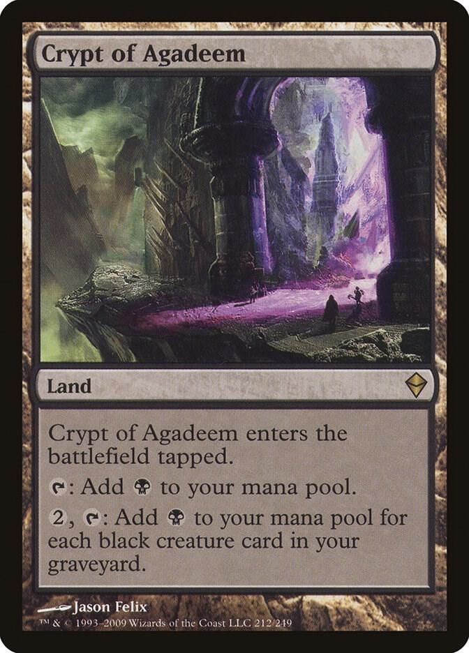 SJF Crypt of Agadeem - Zendikar (ZEN)