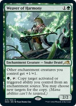 Weaver of Harmony - Kamigawa: Neon Dynasty (NEO) Kamigawa: Neon Dynasty